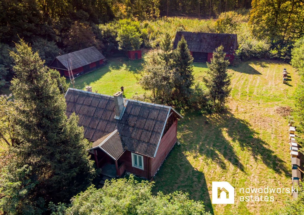 Urocza Leśniczówka w sercu puszczy Kozienickiej + pomieszczenia gospodarcze - Dom - Sprzedaż - Kozienicki, Kozienice / Stanisławice