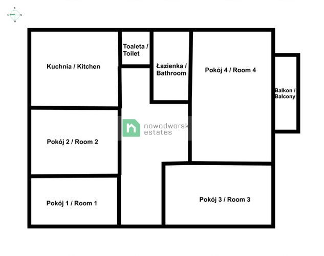 Idealne dla studentów, 4 pokoje na wynajem - Mieszkanie - Wynajem - Poznań, Jeżyce / Sołacz