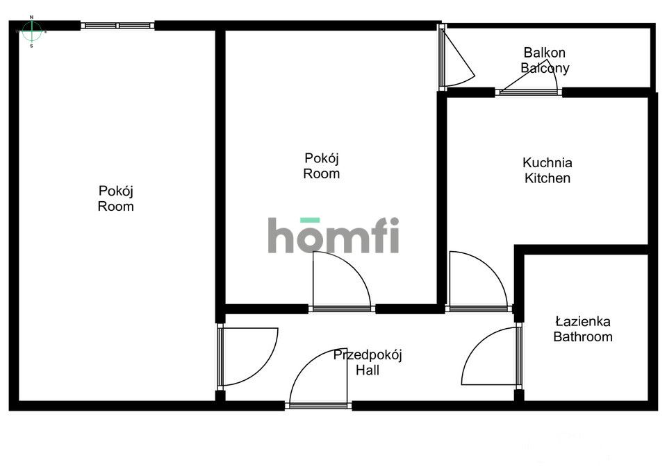 2 scheduled room near Magnolia PIXEL HOUSE - Apartment - Rent - Wrocław, Fabryczna