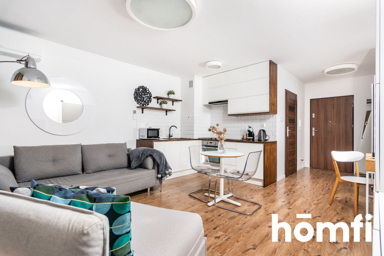 Studio z balkonem | Mateczny | Klimatyzacja - Mieszkanie - Wynajem - Kraków, Podgórze