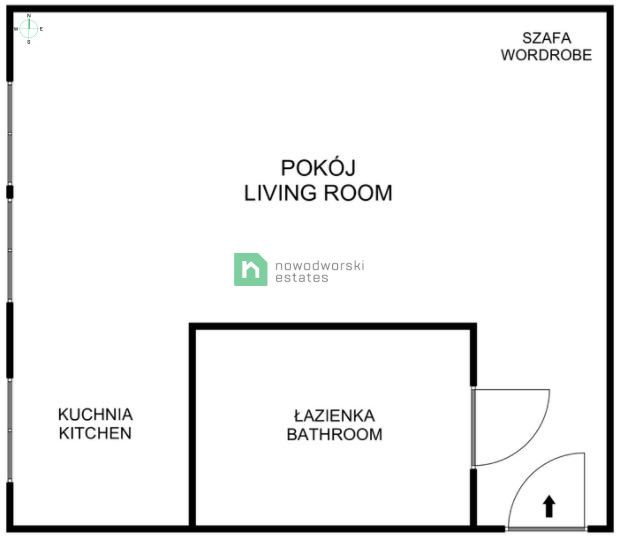 Kawalerka 22,6m2, Ruczaj, blisko Czerwone Maki - Mieszkanie - Sprzedaż - Kraków, Podgórze / Dębniki