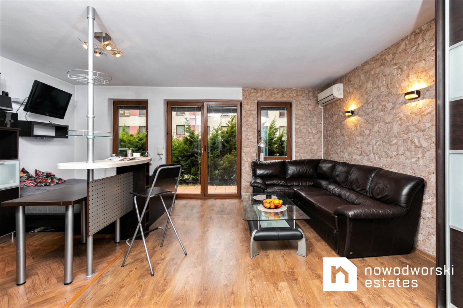 Duża kawalerka na parterze z komfortowym tarasem - Bobrzyńskiego | Dębniki - Mieszkanie - Sprzedaż - Kraków, Podgórze / Dębniki