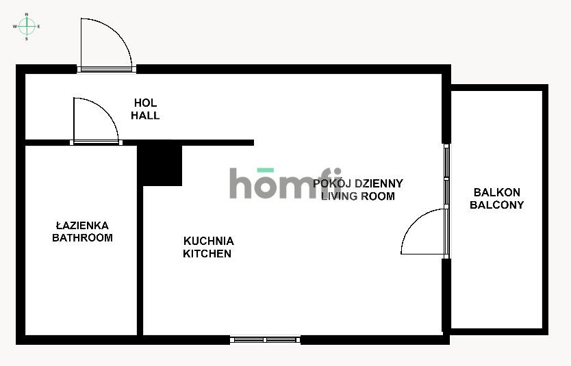 Kawalerka Alfa Park, nowe osiedle, blisko PKM - Mieszkanie - Wynajem - Gdańsk, Piecki-Migowo