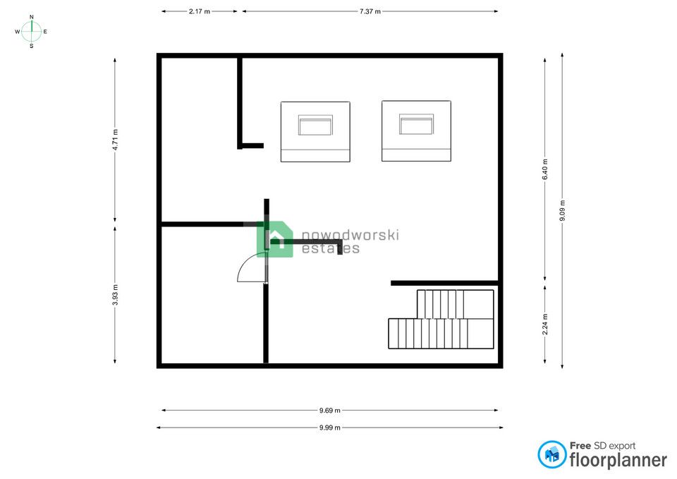 Gdynia Fikakowo dwupiętrowe mieszkanie 75m2 w cichej okolicy - Mieszkanie - Sprzedaż - Gdynia, Wielki Kack