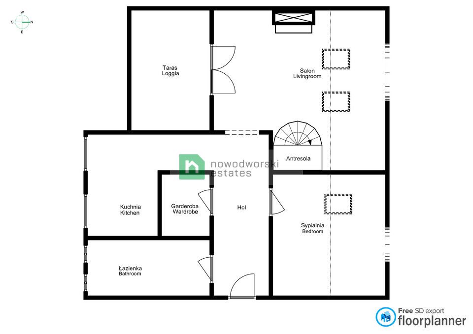Przestronne klimatyczne mieszkanie w centrum Jeżyc - Mieszkanie - Sprzedaż - Poznań, Jeżyce