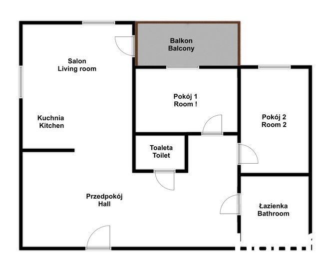 Nowoczesne i komfortowe 70 m2 w centrum Radomia + podziemne miejsce parkingowe - Mieszkanie - Wynajem - Radom, Śródmieście