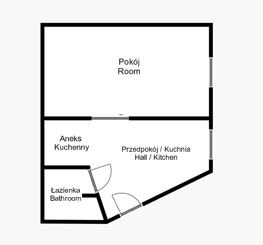 A new studio apartment in Kazimierz - Apartment - Sale - Kraków, Śródmieście / Stare Miasto