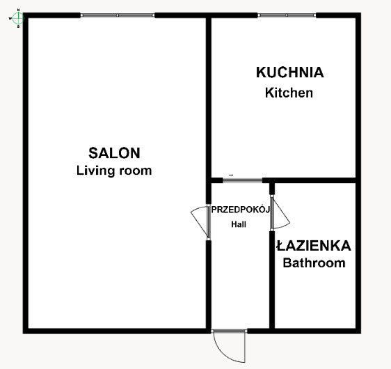 Urokliwa kawalerka w zabytkowym bloku oś Wandy - Mieszkanie - Sprzedaż - Kraków, Nowa Huta