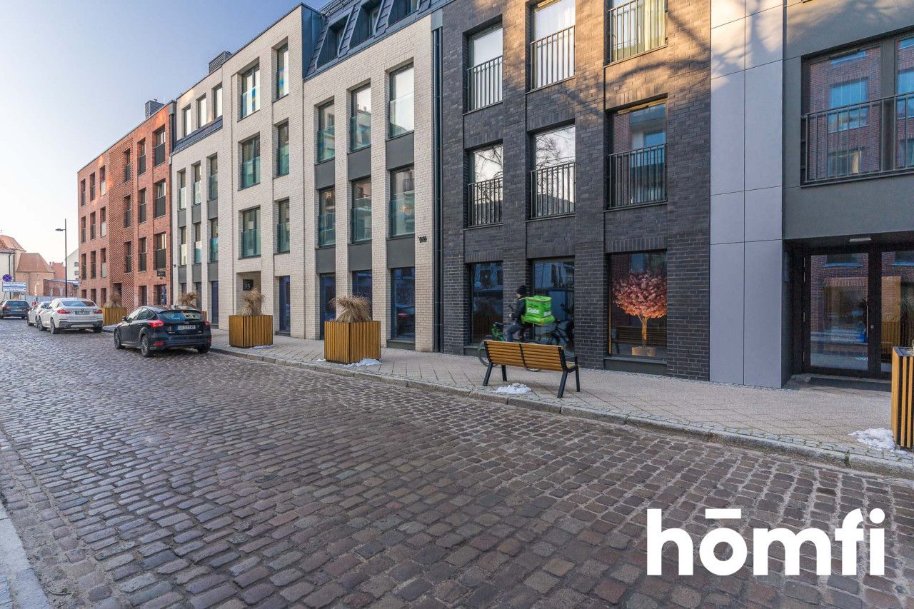 Przestronna kawalerka z wysokim sufitem, Riverview - Mieszkanie - Wynajem - Gdańsk, Śródmieście