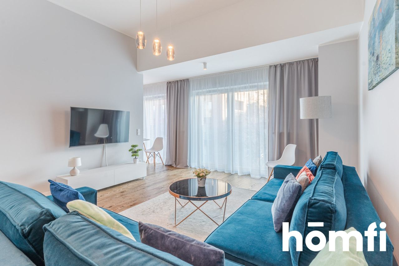 Przestronna kawalerka z wysokim sufitem, Riverview - Mieszkanie - Wynajem - Gdańsk, Śródmieście