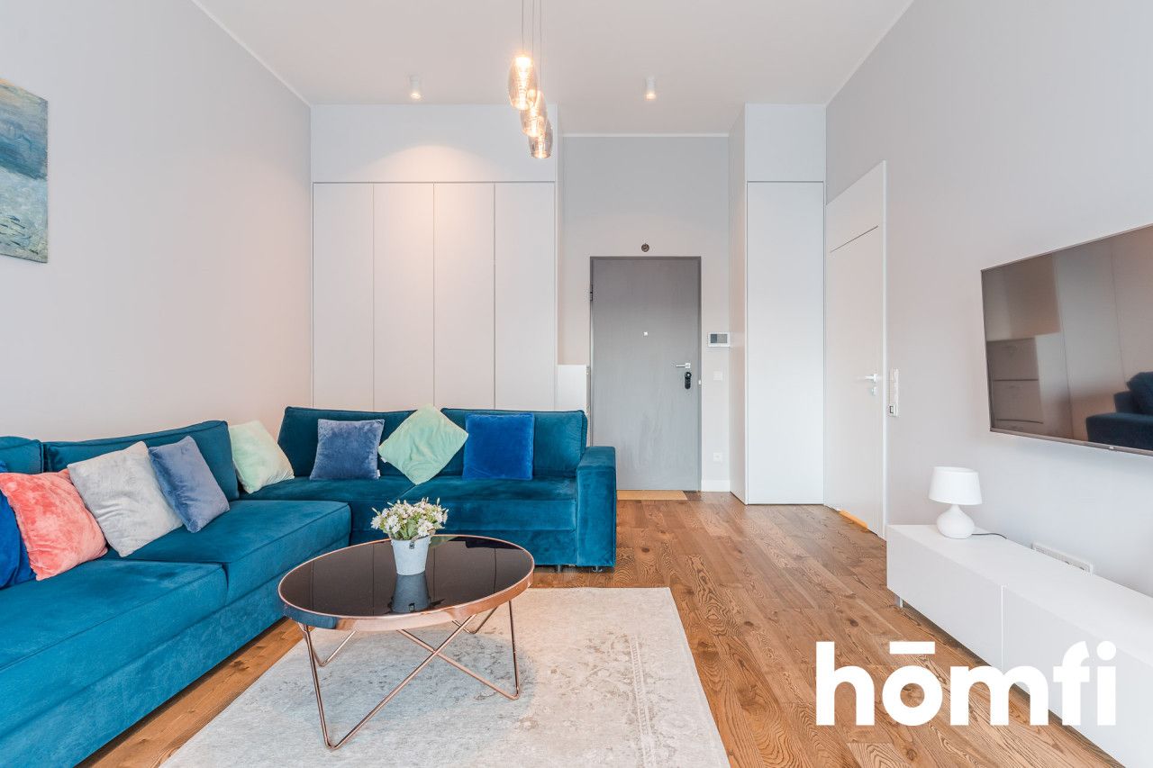 Przestronna kawalerka z wysokim sufitem, Riverview - Mieszkanie - Wynajem - Gdańsk, Śródmieście