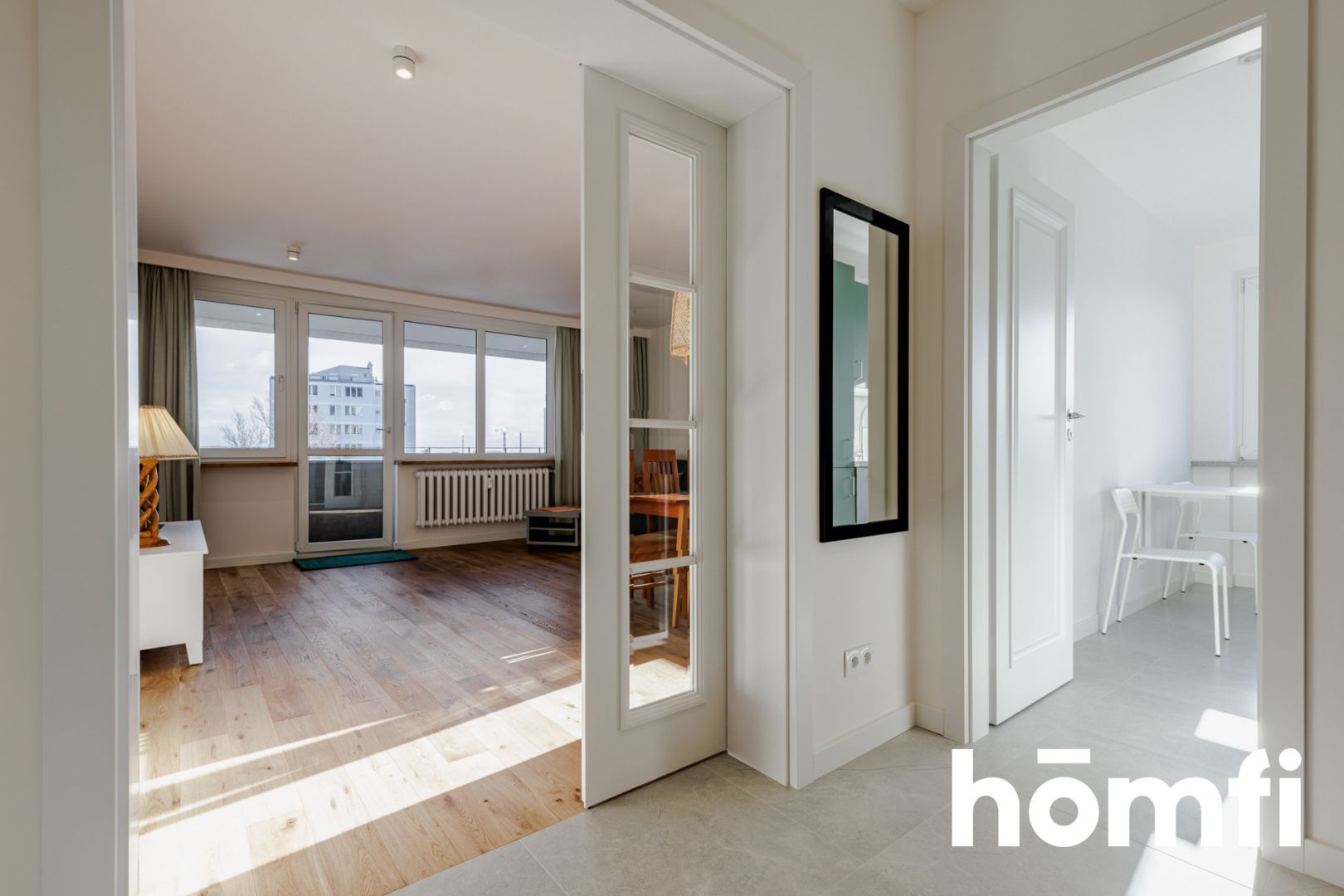 Dwupokojowe mieszkanie z pięknym widokiem - Mieszkanie - Wynajem - Warszawa, Mokotów / Stary Mokotów