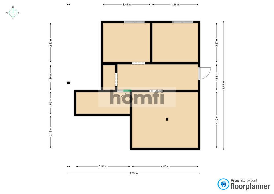 BRIGHT 3-BEDROOM APARTMENT - Apartment - Rent - Warszawa, Bemowo