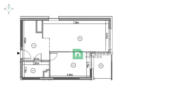Apartament na 15 piętrze, AURA SKY. INWESTYCJA - Mieszkanie - Sprzedaż - Warszawa, Praga-Południe / Gocławek