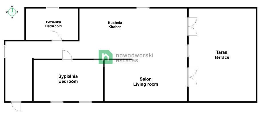 Nowe mieszkanie z dużym tarasem Skawina - Mieszkanie - Wynajem - Krakowski, Skawina