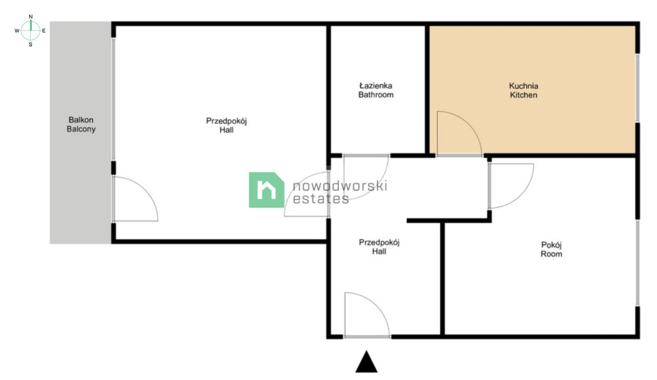 2-pokojowe mieszkanie w samym centrum Radomia, tuż przy Galerii Słonecznej - Mieszkanie - Sprzedaż - Radom, Śródmieście