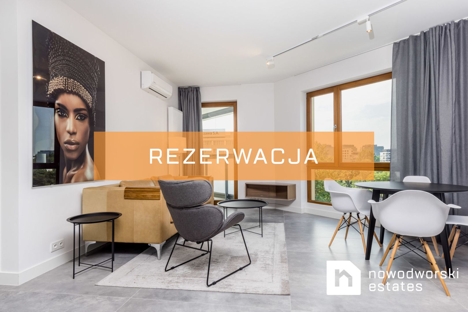 Dwupokojowy apartament obok Ronda Daszyńskiego - Mieszkanie - Wynajem - Warszawa, Wola / Mirów