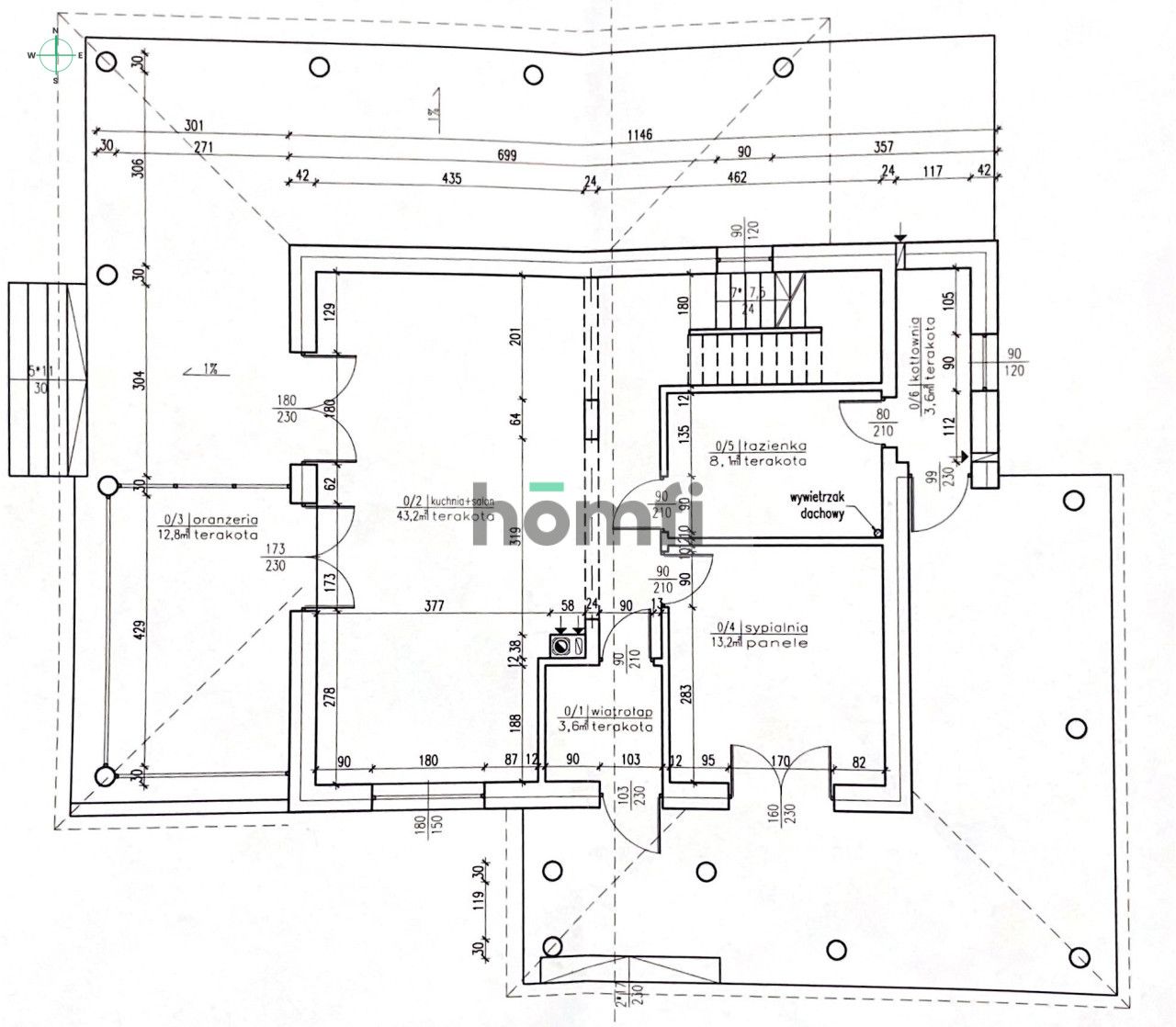 A modern house with a beautiful plot of land and an apartment in the forest buffer zone - Дім - Продаж - Wyszkowski, Wyszków