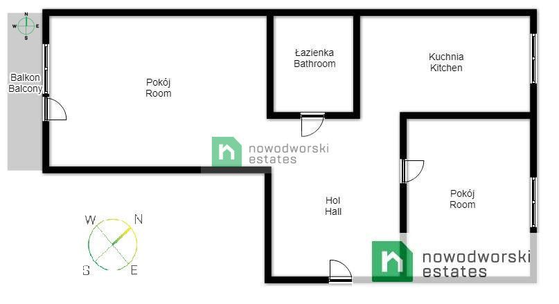 Przestronne mieszkanie w dobrej lokalizacji - Mieszkanie - Sprzedaż - Kraków, Podgórze / Bieżanów-Prokocim