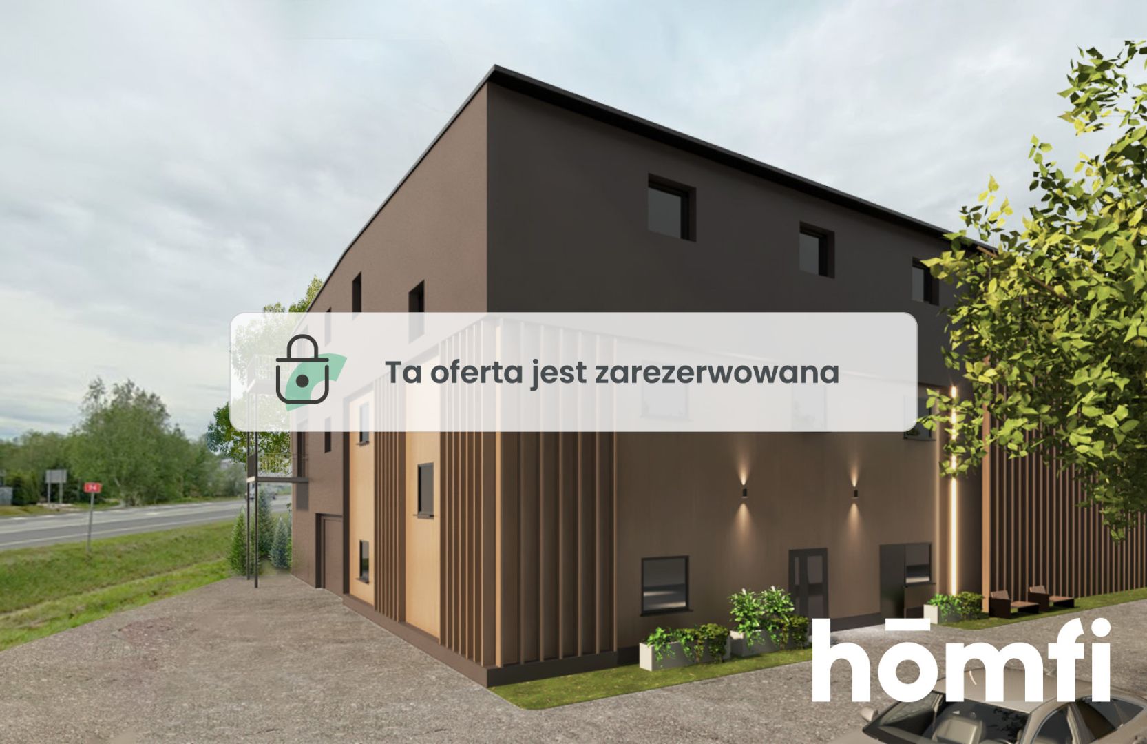 Plot with a construction project for a building of 1856m2, near the city of Krakow, Wieliczka - Commercial premises - Sale - Wielicki, Biskupice / Bodzanów