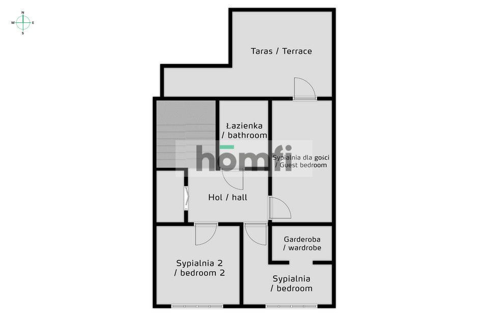 Dwa mieszkania w bliźniaku z zadbanym ogrodem - Dom - Sprzedaż - Poznań, Grunwald / Junikowo