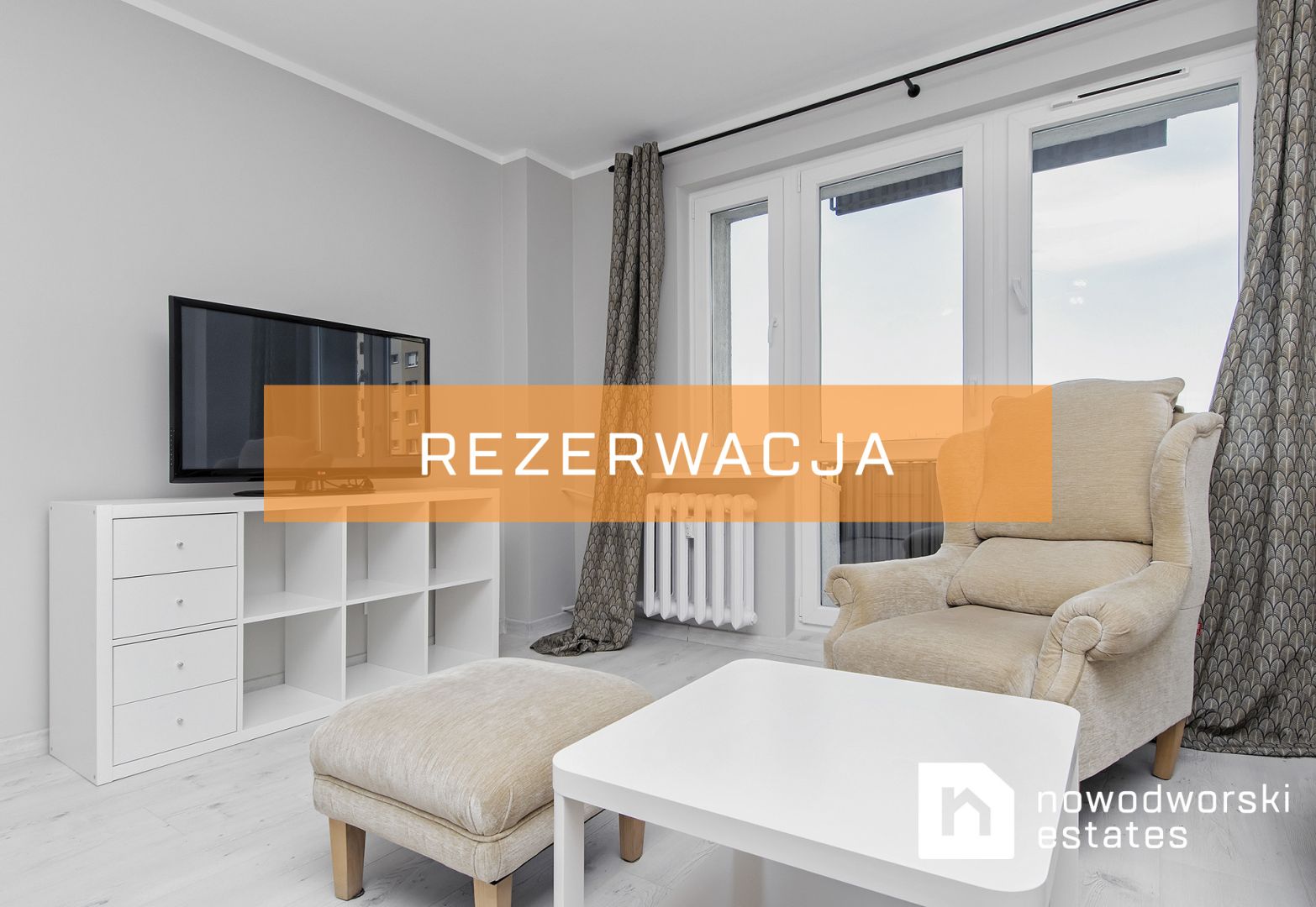 A 3-room apartment for rent in Winogrady on the estate Wichrowe Wzgórze with the area of 63 m2. - Apartment - Rent - Poznań, Stare Miasto