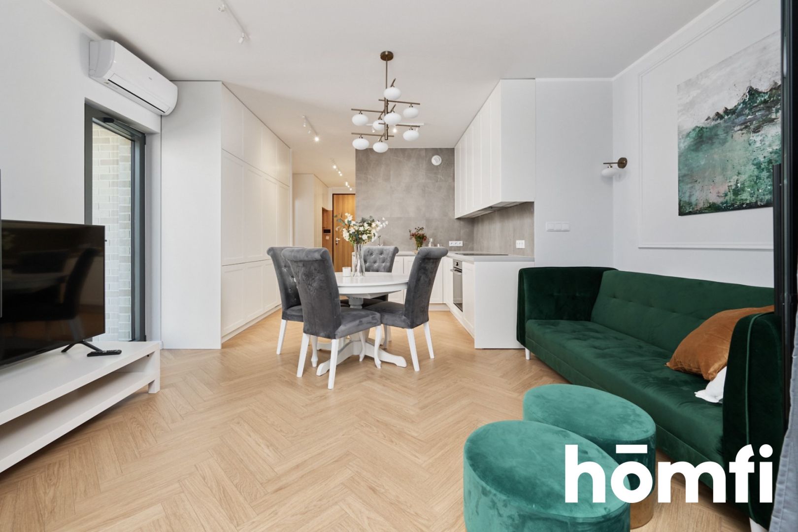 Wysoki standard I 2 łazienki I 2 balkony I klimatyzacja I 800m od Rynku - Mieszkanie - Sprzedaż - Wrocław, Kępa Mieszczańska