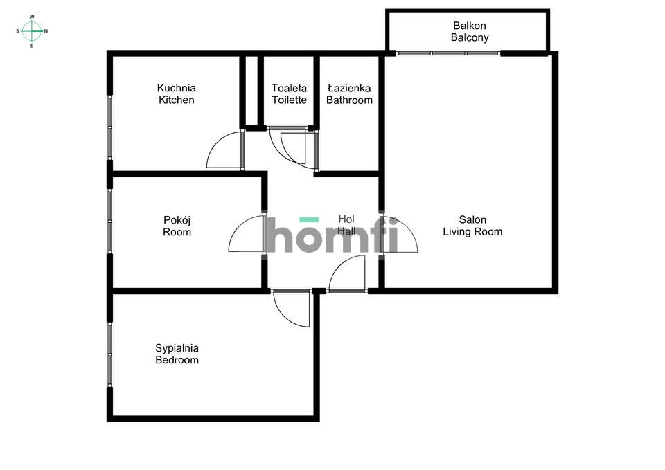 Na wynajem 4pok mieszkanie na Jeżycach w Poznaniu - Mieszkanie - Wynajem - Poznań