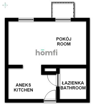 Bright and functional studio in the center of Cracow - Apartment - Sale - Kraków, Krowodrza