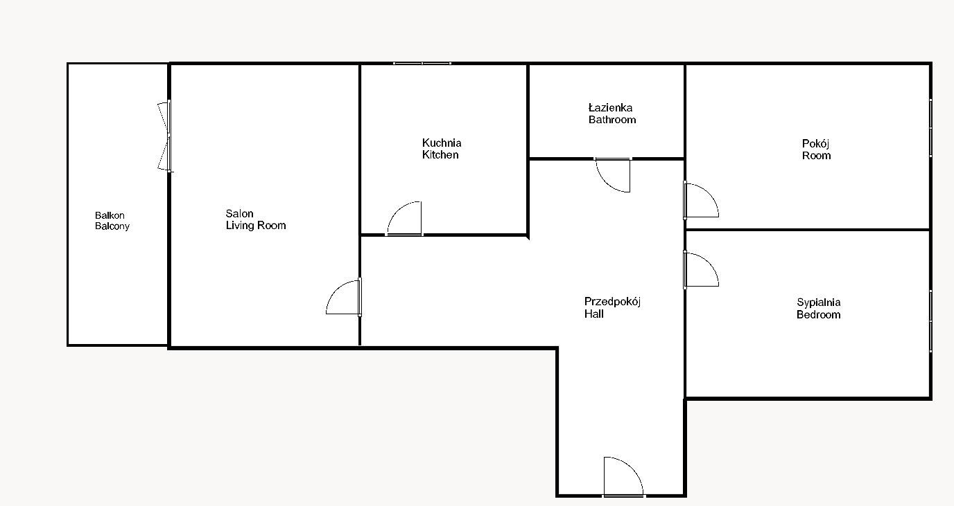 3 pokojowe mieszkanie z balkonem, Krzyki Jagodno - Mieszkanie - Wynajem - Wrocław, Krzyki / Jagodno