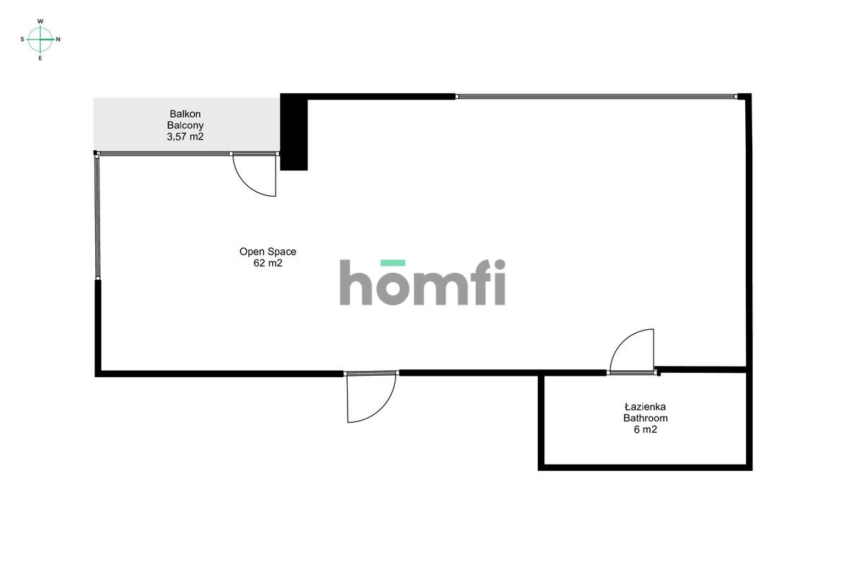 Lokal biurowy 68m2 do wynajęcia nieopodal centrum Gdyni - Lokal użytkowy - Wynajem - Gdynia, Śródmieście