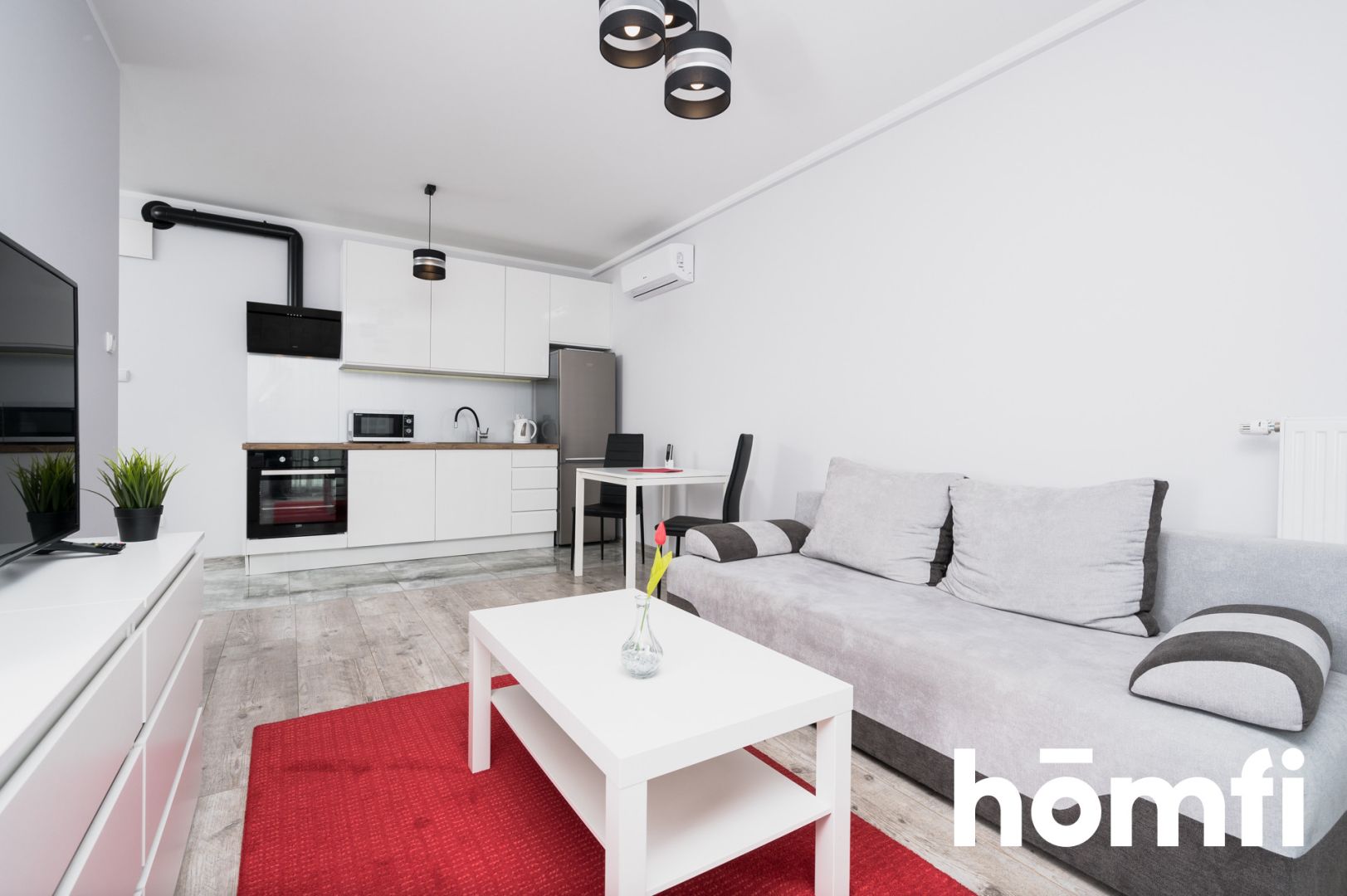 2 pokojowe mieszkanie położone przy ul. Bunscha 8 - Mieszkanie - Wynajem - Kraków, Podgórze / Dębniki