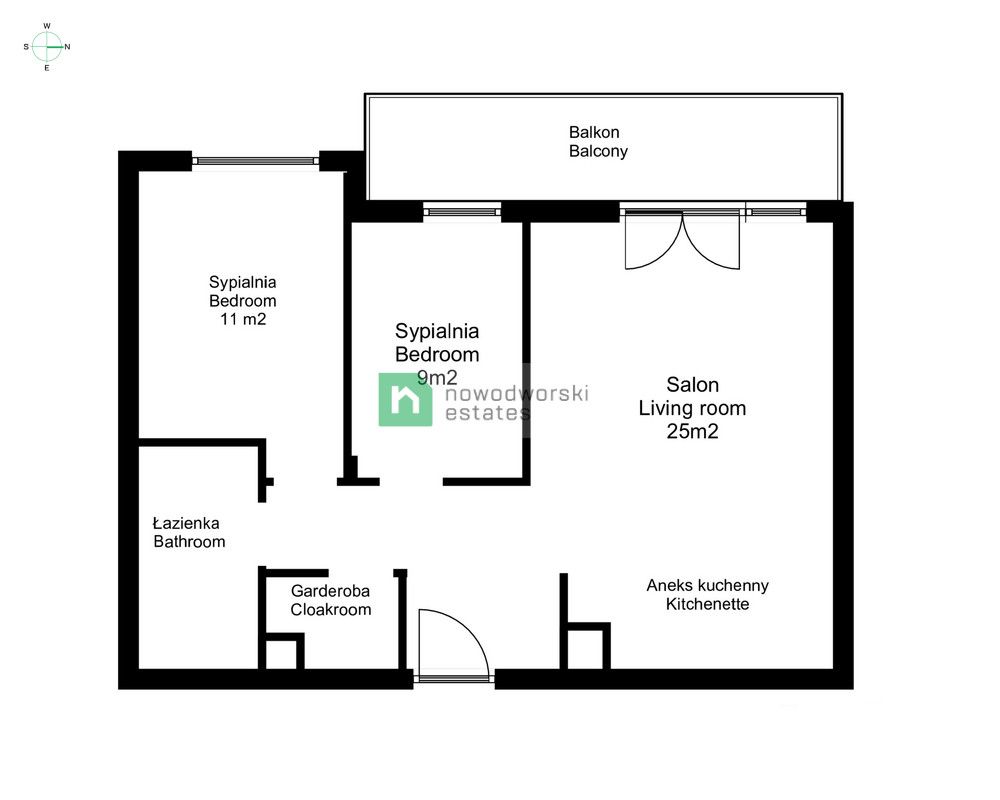 Komfortowe mieszkanie 3-pokojowe Sokółka Zielenisz - Mieszkanie - Sprzedaż - Gdynia, Wiczlino