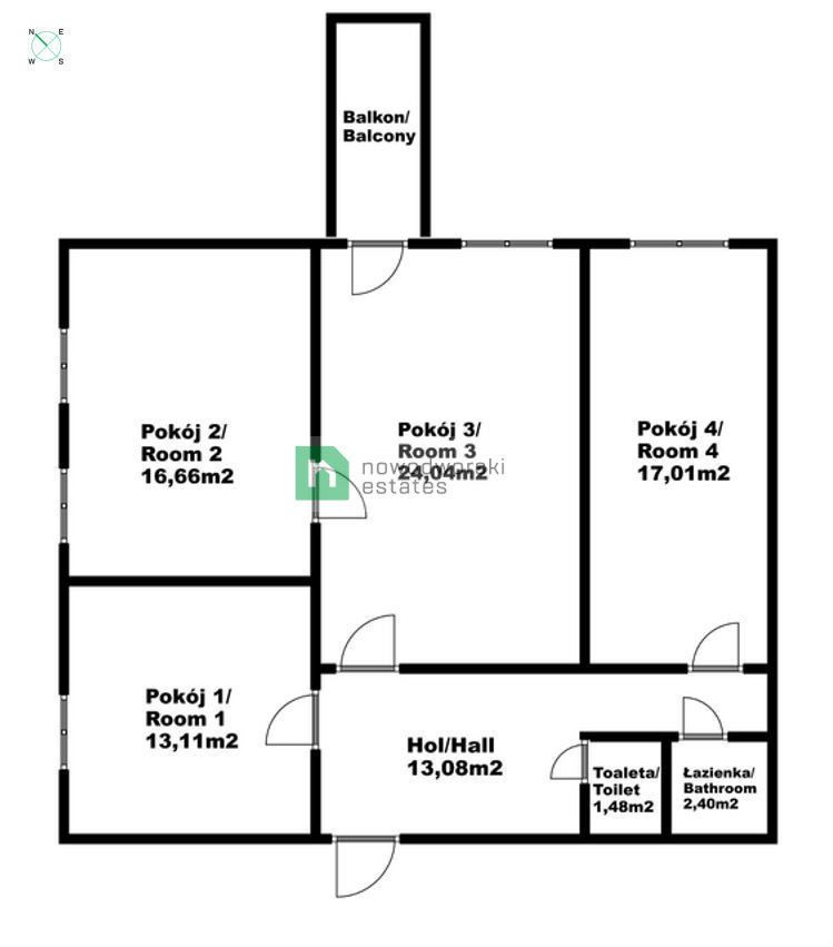 Spacious apartment Krakow Old Town Szewska Apartment Sale