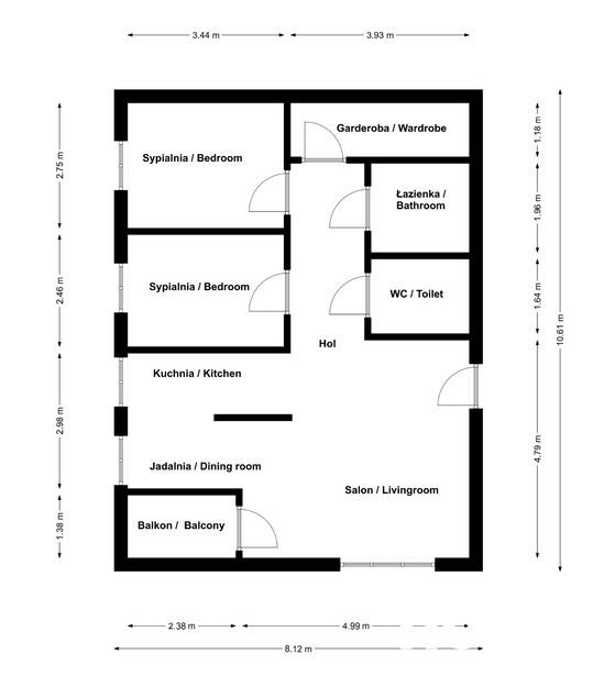 Komfortowo! 3 pokoje na osiedlu na Bemowie! - Mieszkanie - Wynajem - Warszawa, Bemowo