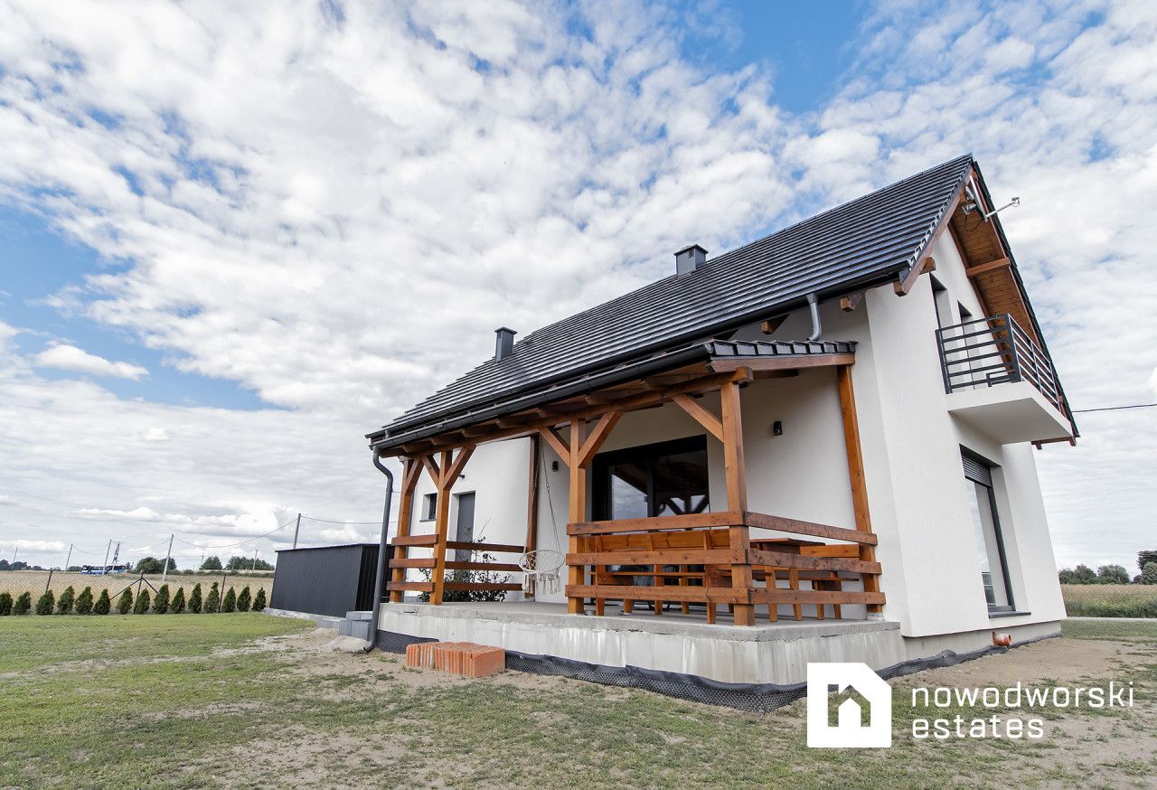 Nowy wykończony dom z pompą ciepła! - Dom - Sprzedaż - Poznański, Pobiedziska / Łagiewniki