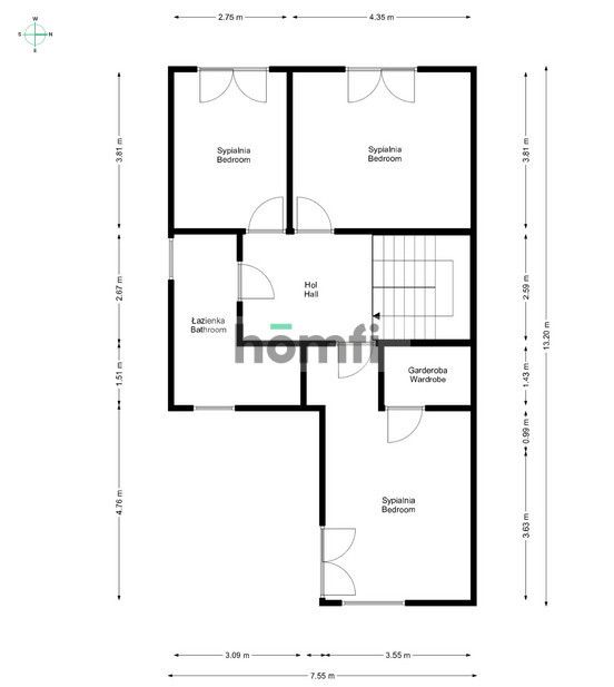 Dom bliźniak z tarasem, bez skosów - Dom - Sprzedaż - Radomski, Jedlińsk / Wielogóra