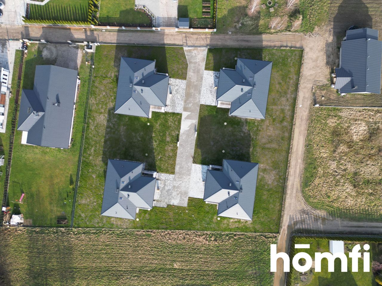 Dom bliźniak z tarasem, bez skosów - Dom - Sprzedaż - Radomski, Jedlińsk / Wielogóra