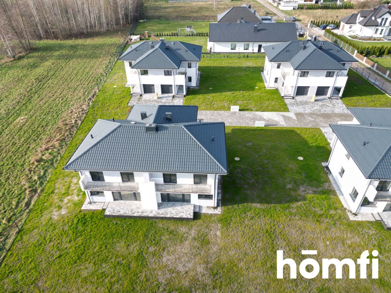 Dom bliźniak z tarasem, bez skosów - Dom - Sprzedaż - Radomski, Jedlińsk / Wielogóra