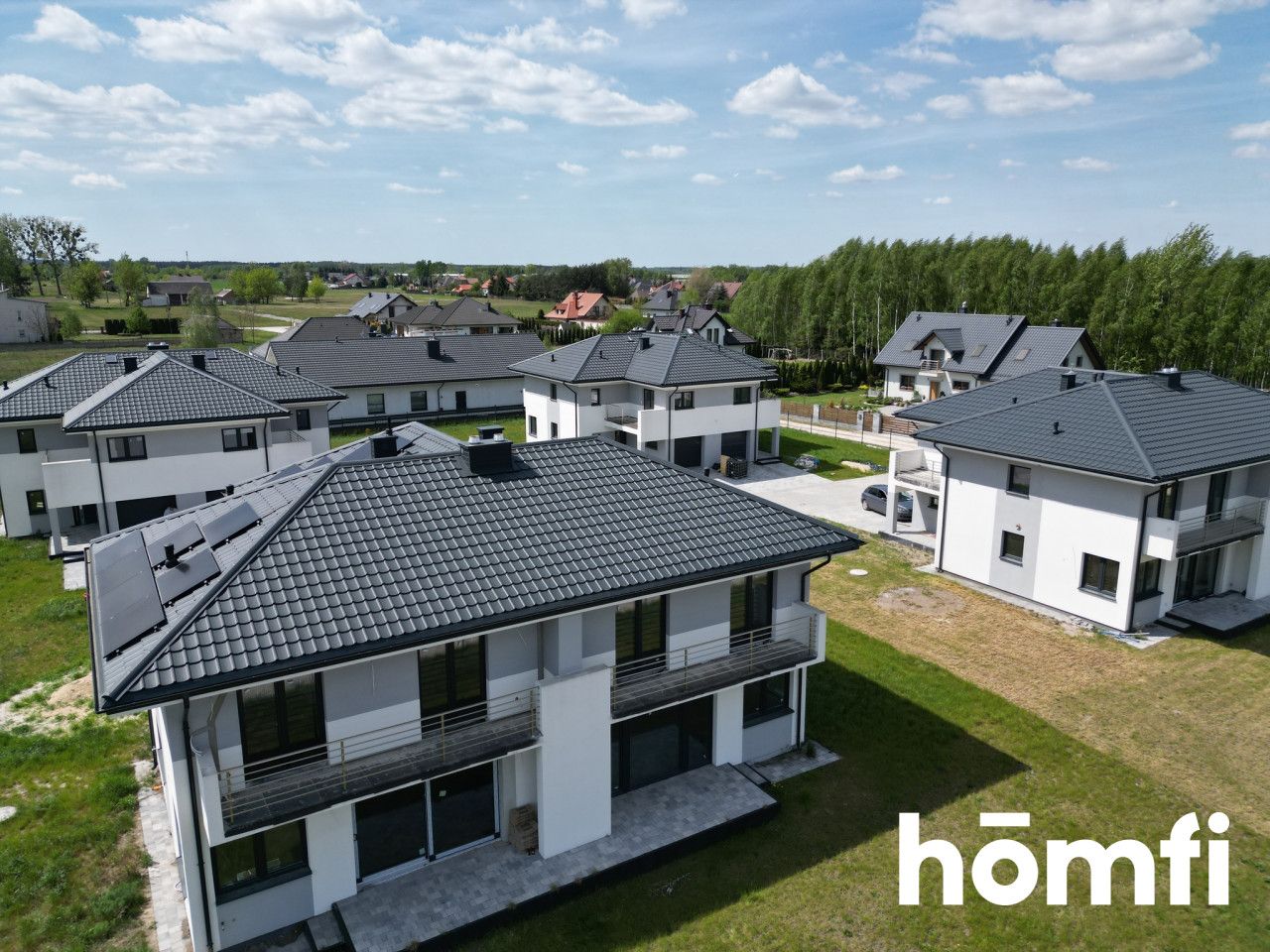 Dom bliźniak z tarasem, bez skosów - Dom - Sprzedaż - Radomski, Jedlińsk / Wielogóra