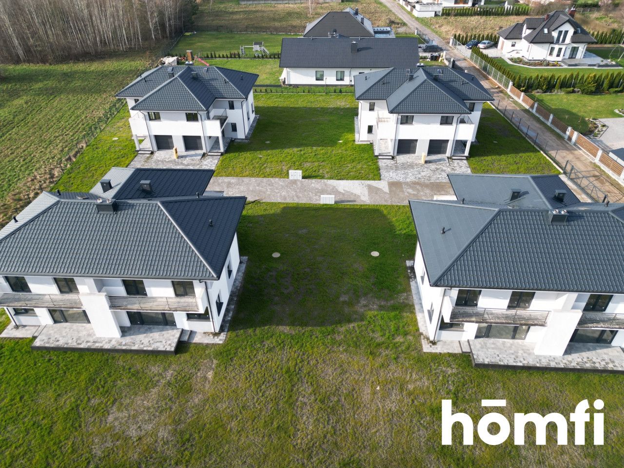 Dom bliźniak z tarasem, bez skosów - Dom - Sprzedaż - Radomski, Jedlińsk / Wielogóra