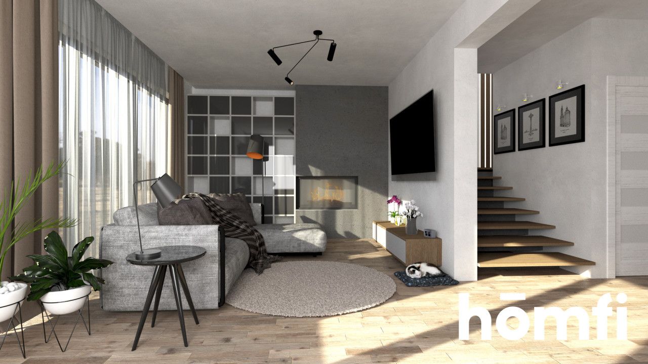 Dom bliźniak z tarasem, bez skosów - Dom - Sprzedaż - Radomski, Jedlińsk / Wielogóra