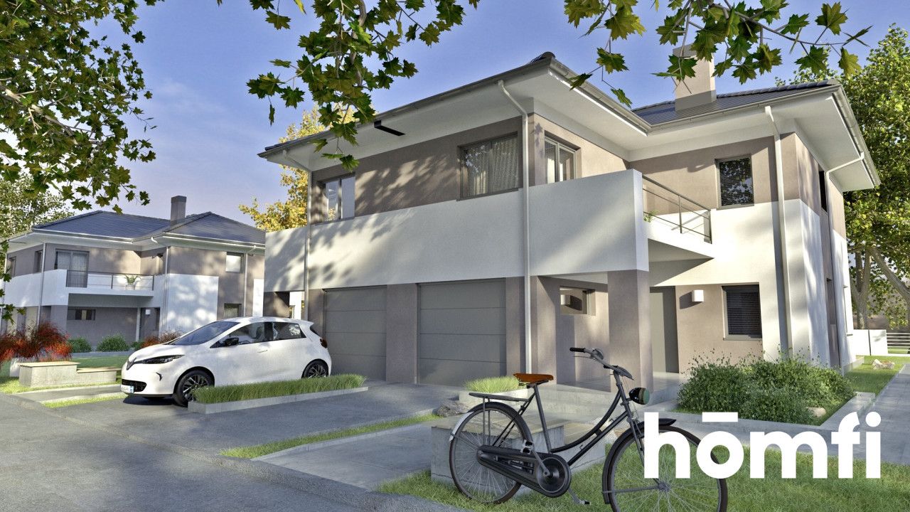 Dom bliźniak z tarasem, bez skosów - Dom - Sprzedaż - Radomski, Jedlińsk / Wielogóra