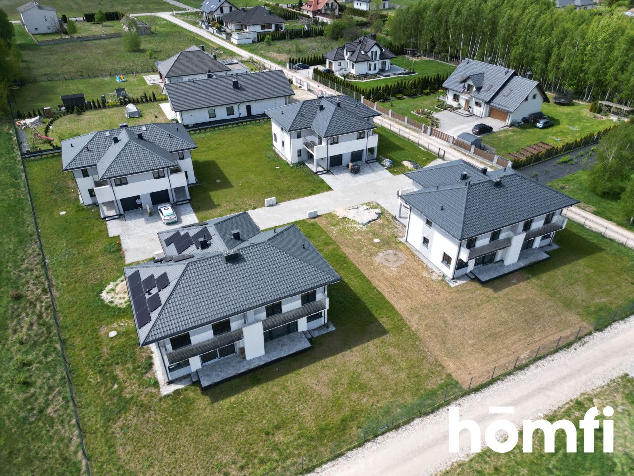 Dom bliźniak z tarasem, bez skosów - Dom - Sprzedaż - Radomski, Jedlińsk / Wielogóra