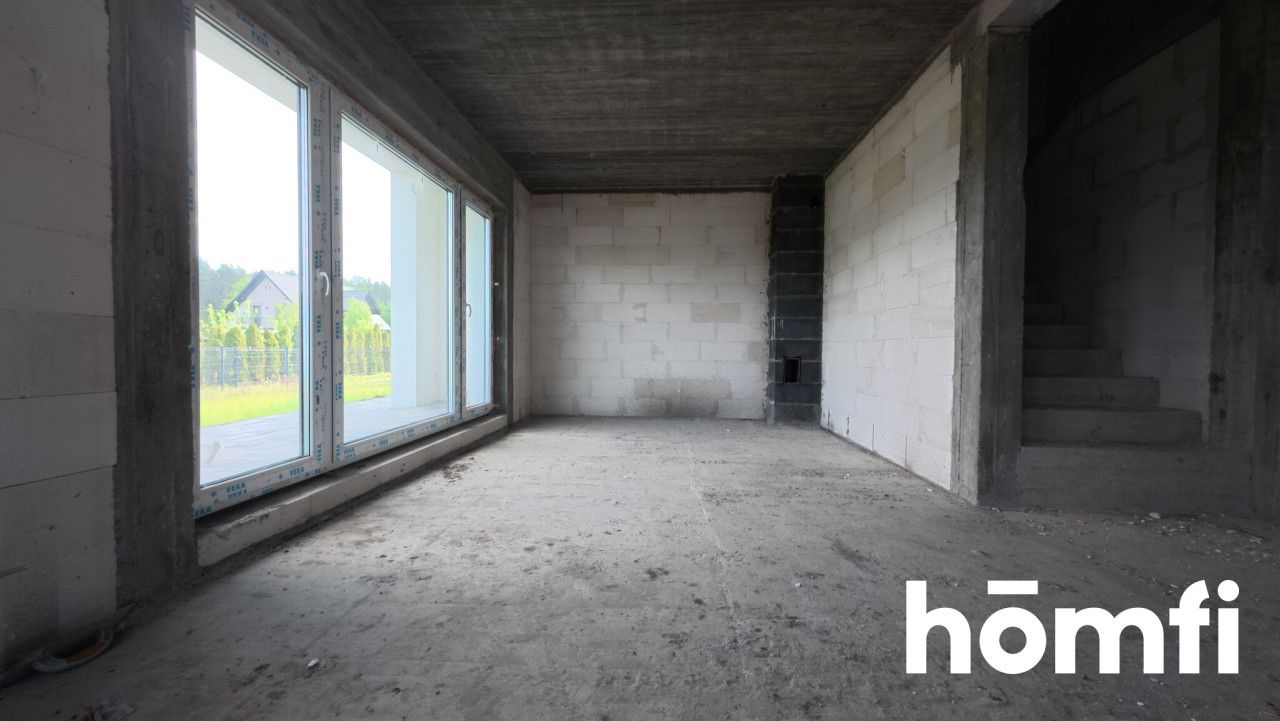 Dom bliźniak z tarasem, bez skosów - Dom - Sprzedaż - Radomski, Jedlińsk / Wielogóra