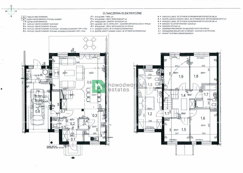 Segment z dużym ogródkiem - Dom - Wynajem - Piaseczyński, Piaseczno / Józefosław