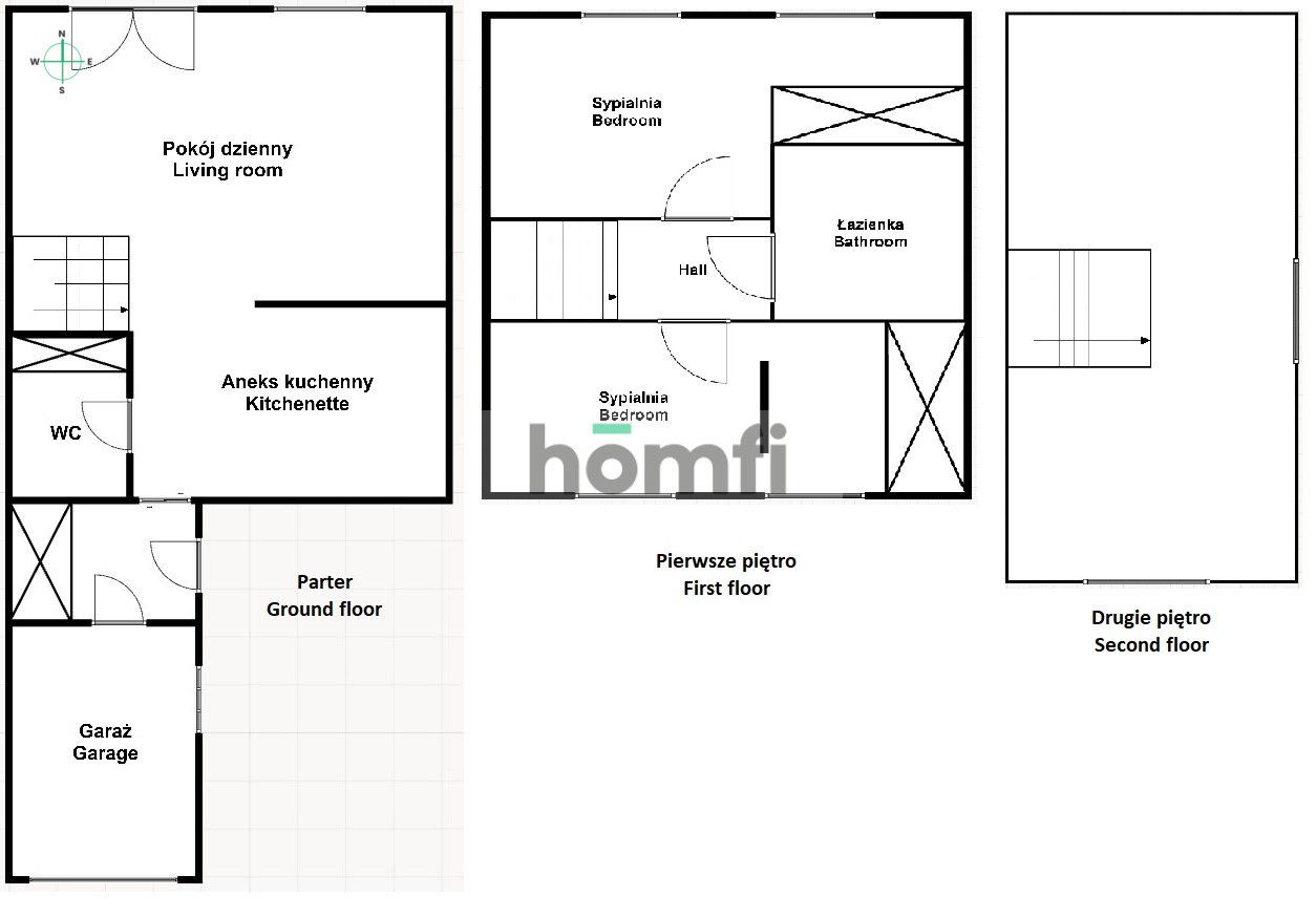 Nowoczesny szeregowiec na Klecinie + garaż - House - Sale - Wrocław, Krzyki / Klecina