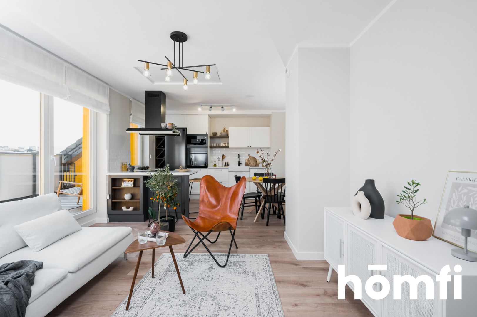 A beautiful three-room apartment with a terrace in Wieliczka - Apartment - Rent - Wielicki, Wieliczka