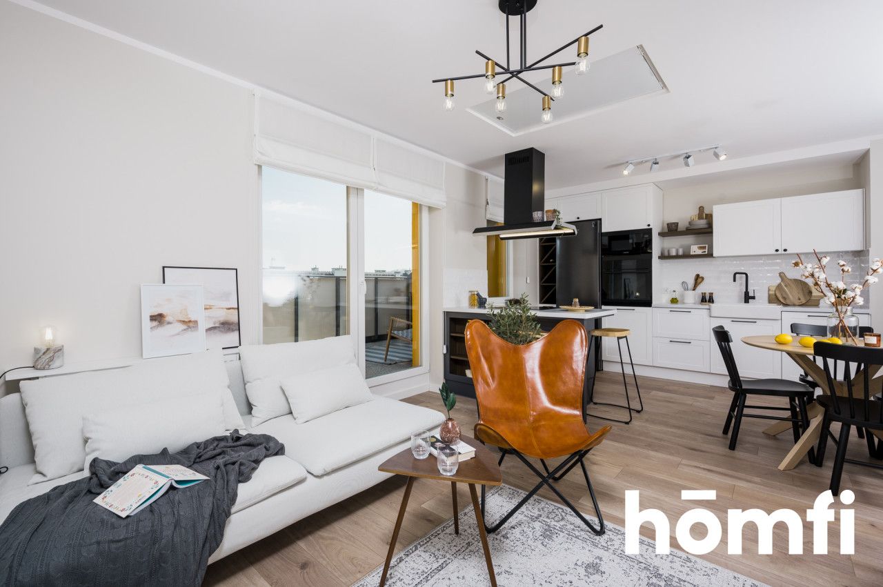 A beautiful three-room apartment with a terrace in Wieliczka - Apartment - Rent - Wielicki, Wieliczka