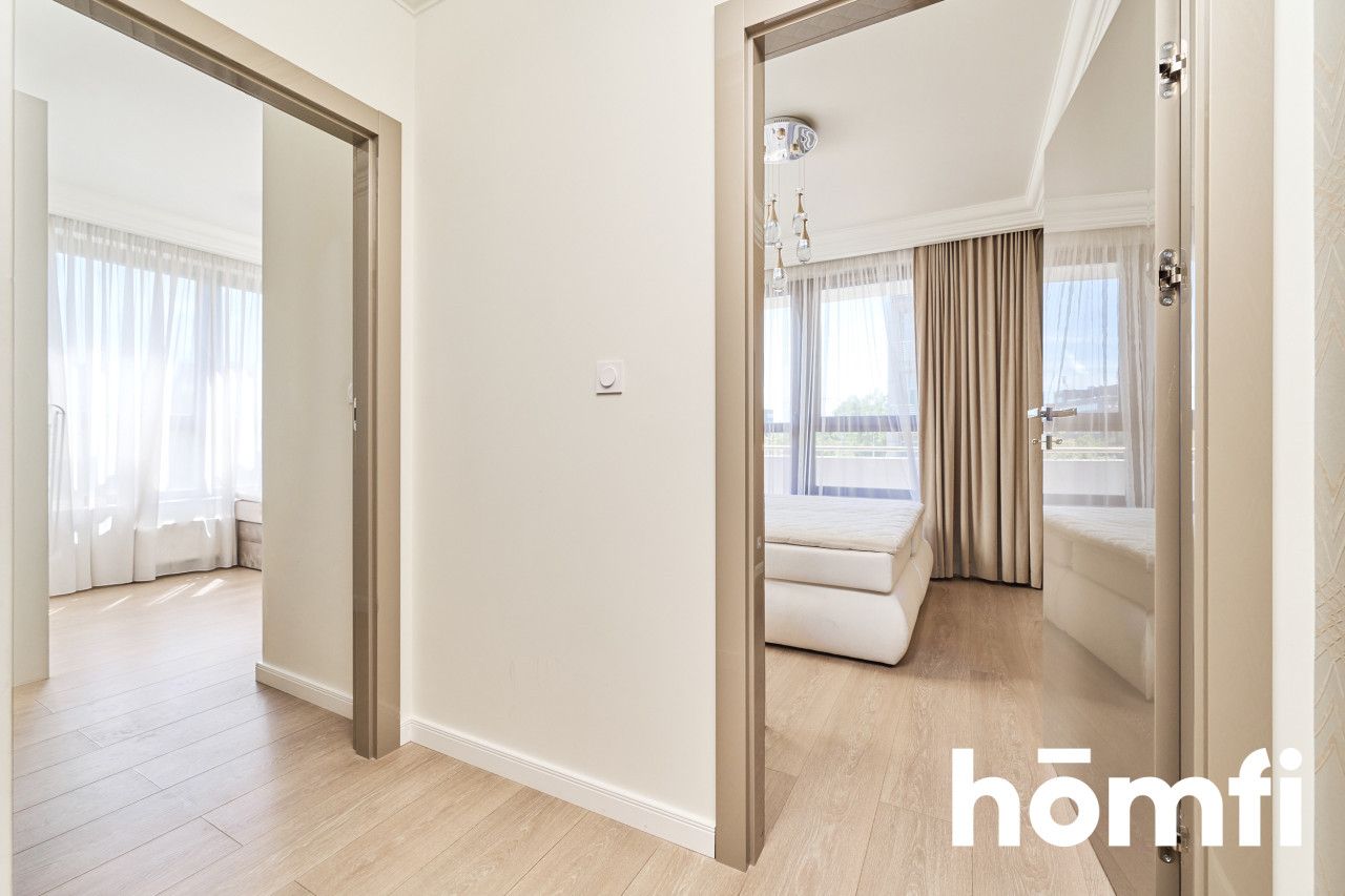 3 rooms apartment with 2 balconies in Odra Tower 4900 PLN - Apartment - Rent - Wrocław, Stare Miasto